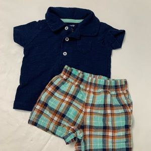 3 Months Shorts and Polo